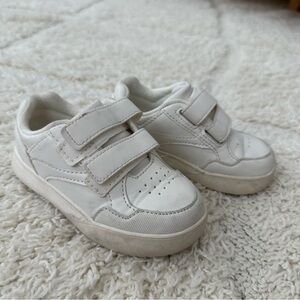 Zara White Leather Sneakers